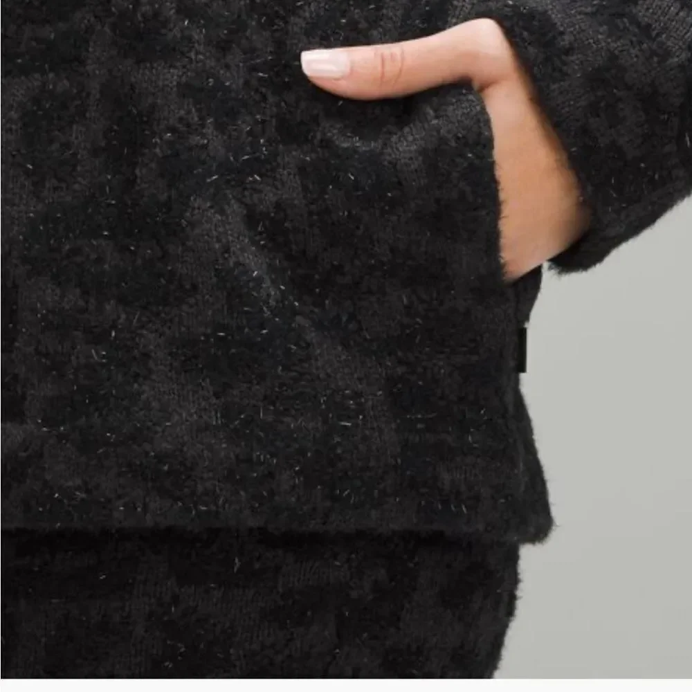 lululemon athletica Black Cozy Cardigan